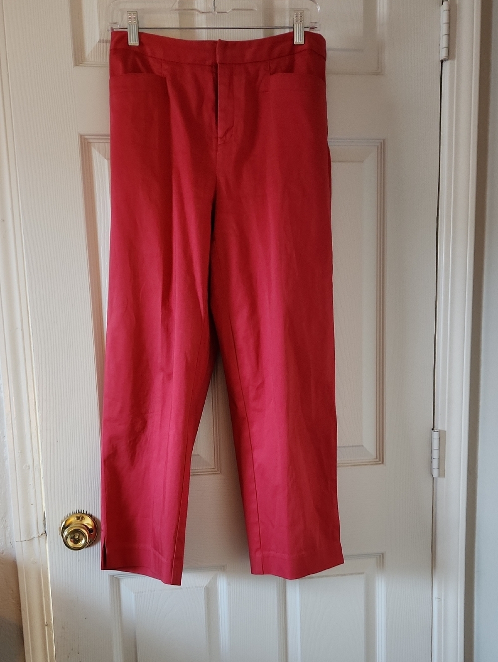 Geoffrey Beene Raspberry Pink  Sport Straight-Leg Dress Pants Sz 6